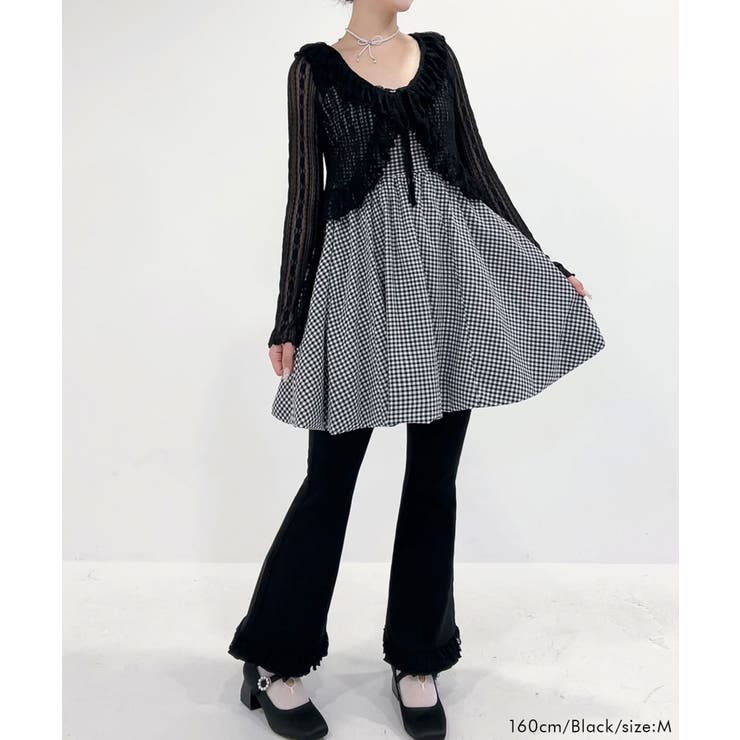 ロマンティックフリルボレロカーデ【大きいサイズ有り】 量産型 地雷系 夢展望 | DearMyLove | 詳細画像29 