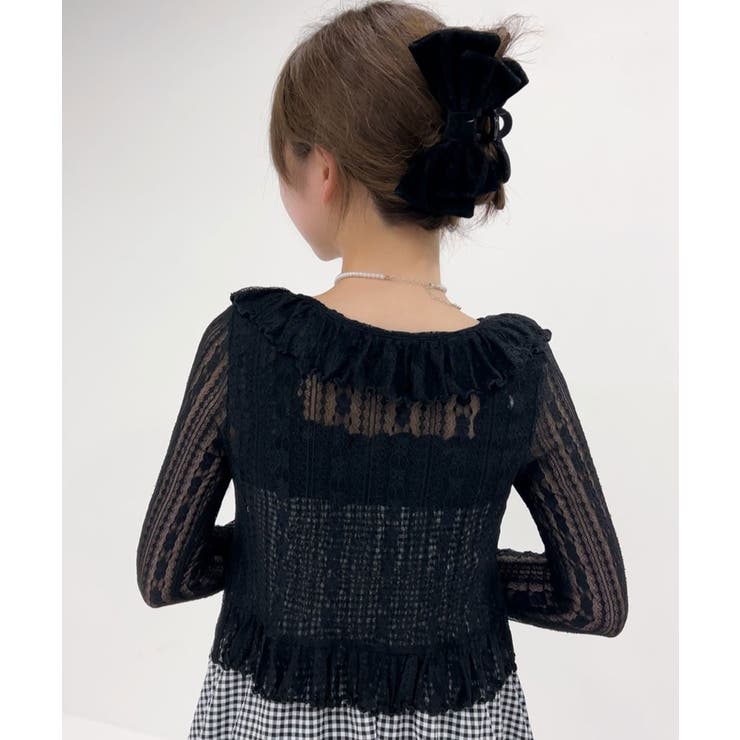 ロマンティックフリルボレロカーデ【大きいサイズ有り】 量産型 地雷系 夢展望 | DearMyLove | 詳細画像34 