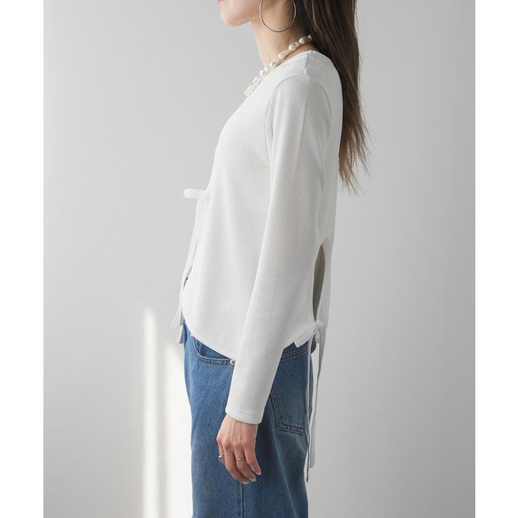 ドーフィーヌデザインカットリブトップス 韓国 夢展望 | 夢展望 | 詳細画像41 