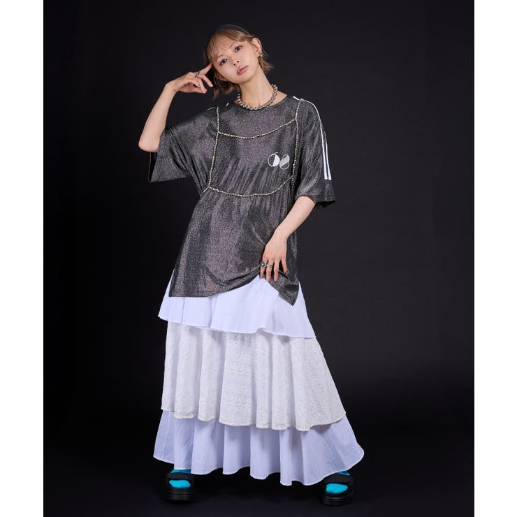 【最上もが着用】ユニフォームラメTシャツ 韓国 夢展望 | 夢展望 | 詳細画像3 