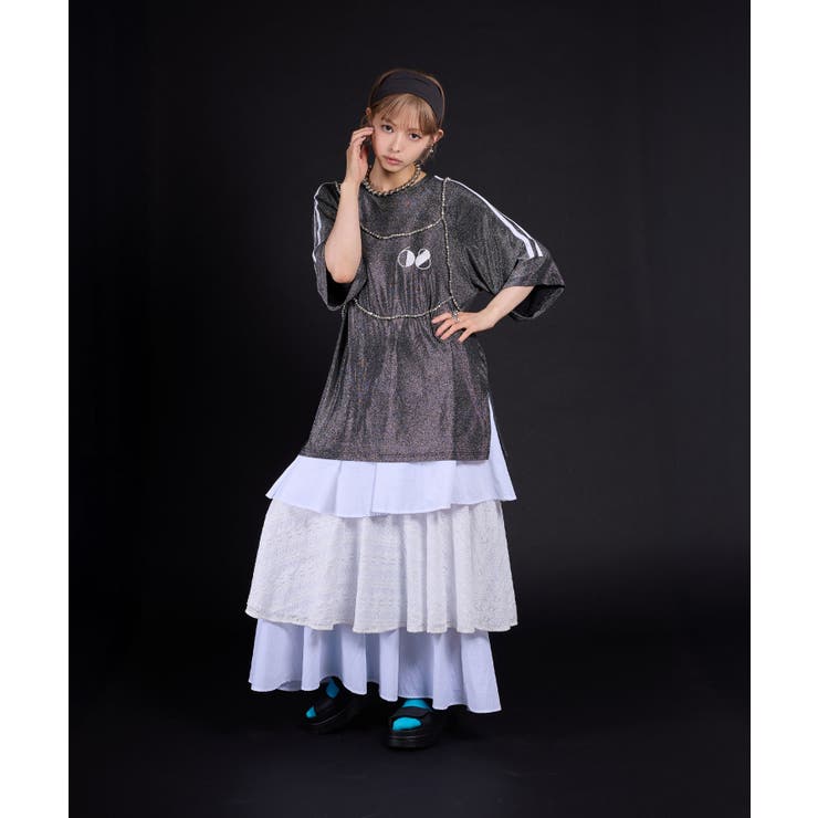 【最上もが着用】ユニフォームラメTシャツ 韓国 夢展望 | 夢展望 | 詳細画像4 