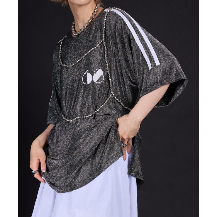 【最上もが着用】ユニフォームラメTシャツ 韓国 夢展望 | 夢展望 | 詳細画像8 