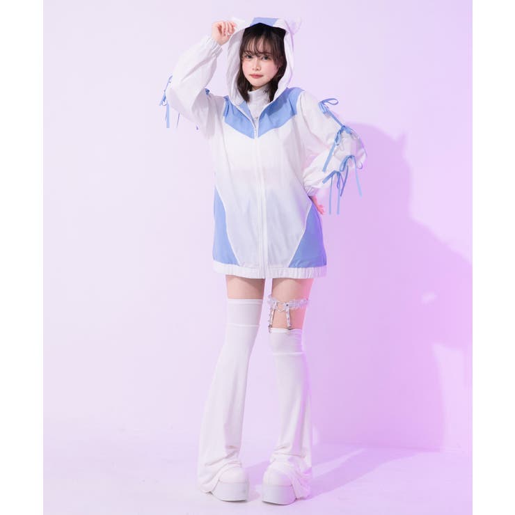 選べるタイプハイネッククロップド丈長袖カットソートップス 韓国 夢展望 | 夢展望 | 詳細画像8 