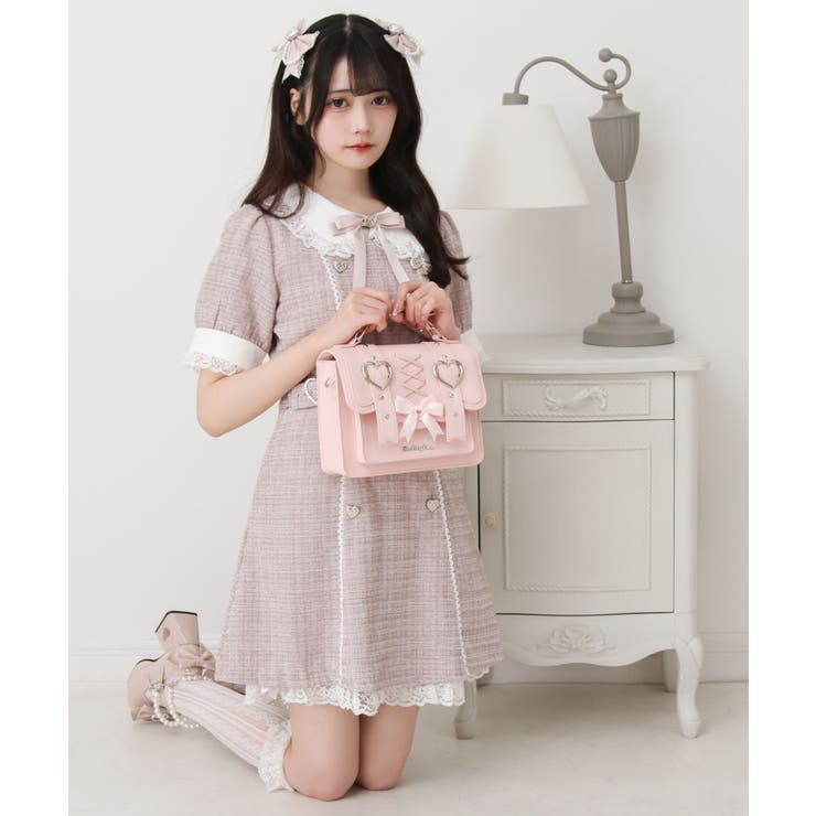 選べるデザインリボンショルダーバッグ 量産型 地雷系 夢展望 | DearMyLove | 詳細画像12 