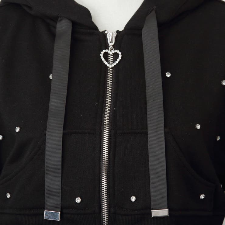 ねこみみビジューパーカーセットアップ 量産型 地雷系 夢展望 | DearMyLove | 詳細画像7 