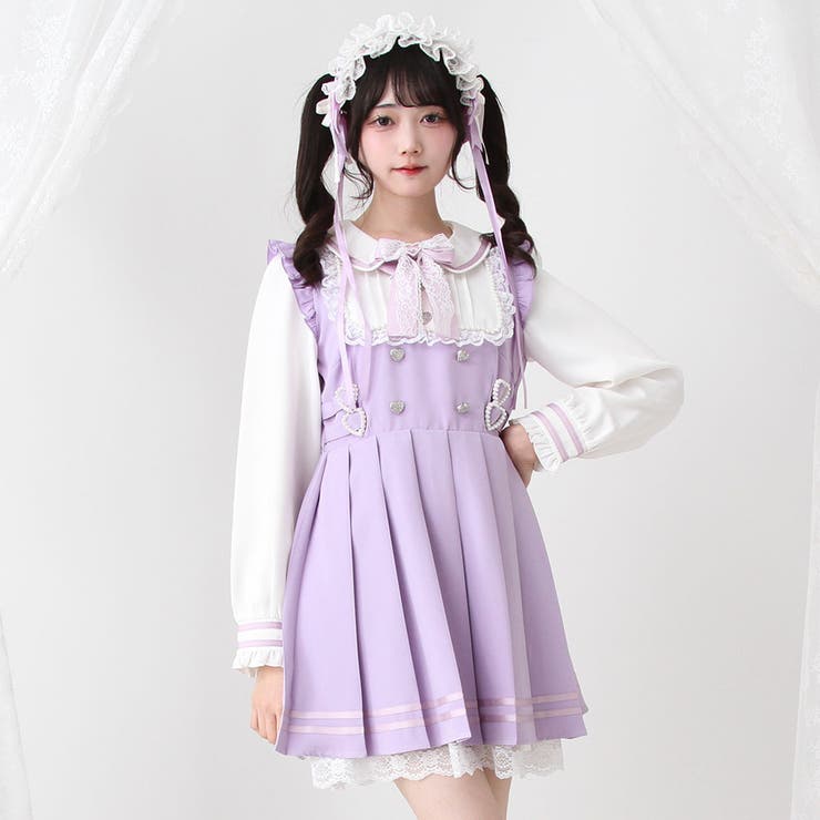 ドッキンジャスカ風ワンピース										 量産型 地雷系 夢展望 | DearMyLove | 詳細画像21 