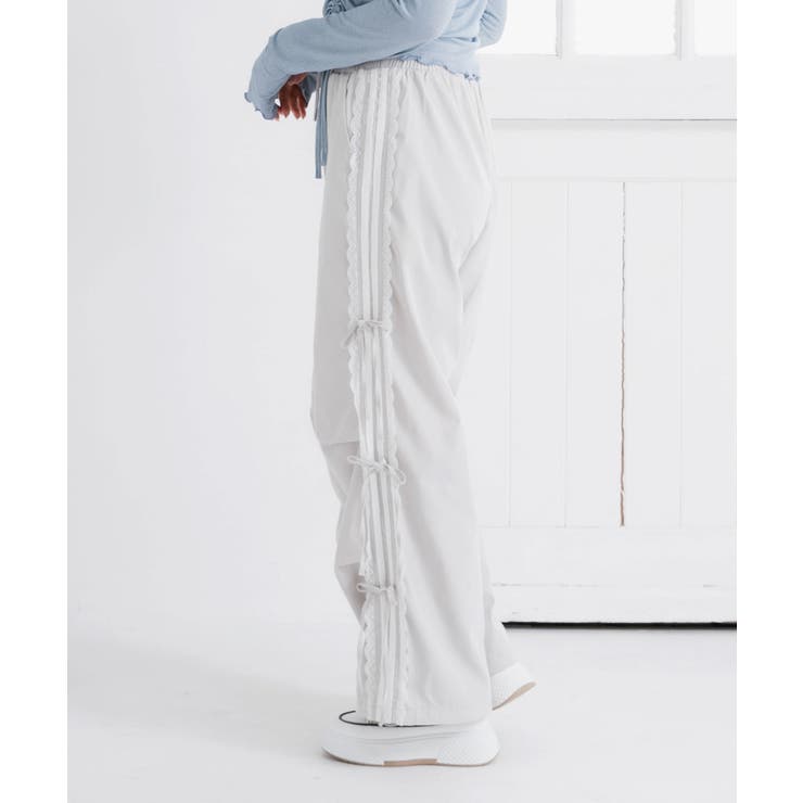 サイドレースラインカーゴパンツ 量産型 地雷系 夢展望 | DearMyLove | 詳細画像15 