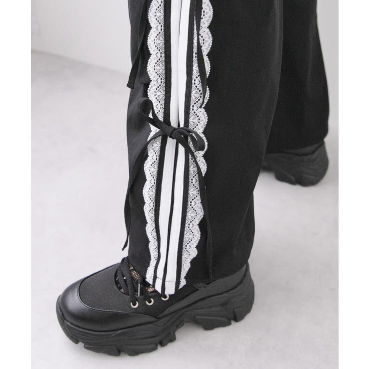 サイドレースラインカーゴパンツ 量産型 地雷系 夢展望 | DearMyLove | 詳細画像27 