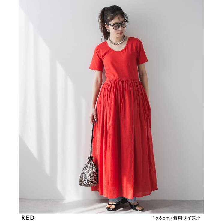 前後2wayドッキングロングワンピース 韓国 夢展望 | 夢展望 | 詳細画像2 