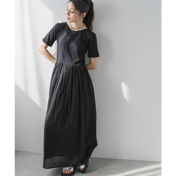 前後2wayドッキングロングワンピース 韓国 夢展望 | 夢展望 | 詳細画像17 