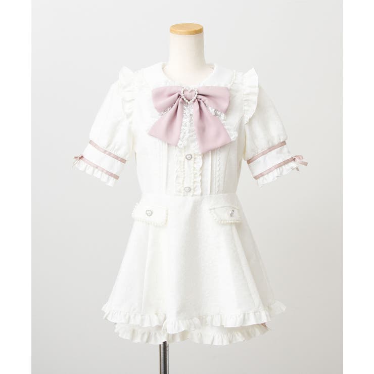 ハートレースパールビジューセットアップ 量産型 地雷系 夢展望 | DearMyLove | 詳細画像27 