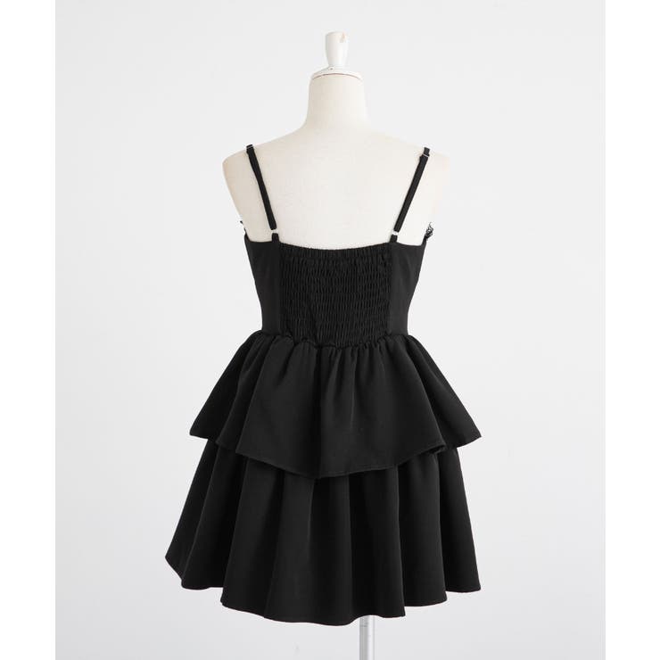 レースアップティアードキャミワンピース 量産型 地雷系 | DearMyLove | 詳細画像15