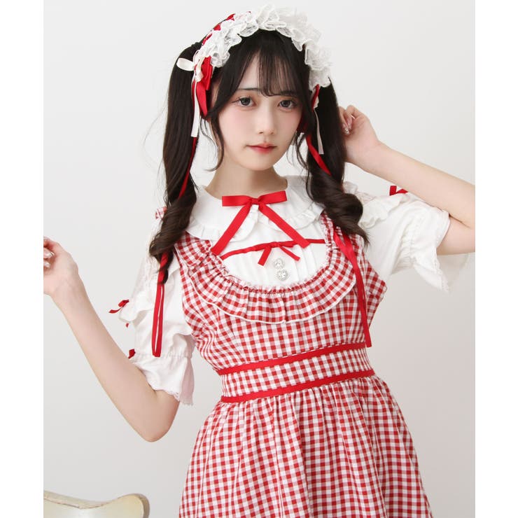 Dear My Loveお茶会フリルリボンワンピース 膝上 ピンク お茶会フリルリボンワンピース – レディースファッション通販の