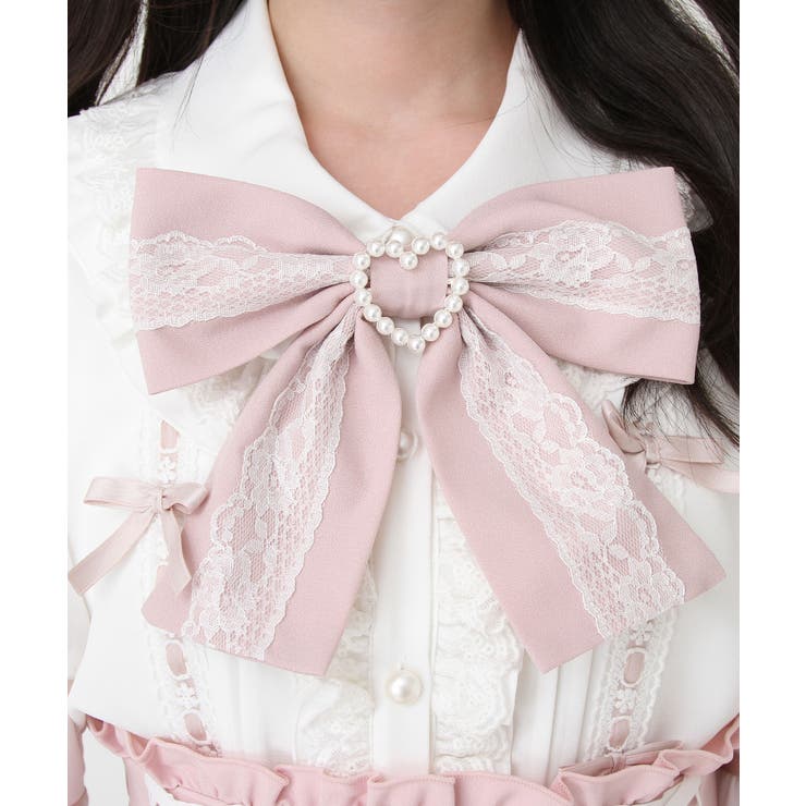 はしごレースリボンフリルブラウス 量産型 地雷系 夢展望 | DearMyLove | 詳細画像13 