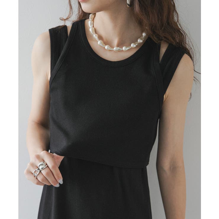 カットリブマルチウェイセットワンピース 韓国 夢展望 | 夢展望 | 詳細画像45 