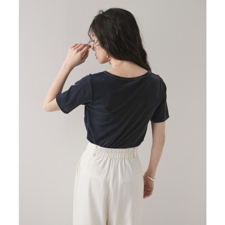 ビスチェデザインシアーベロアトップス 韓国 夢展望 | 夢展望 | 詳細画像9 