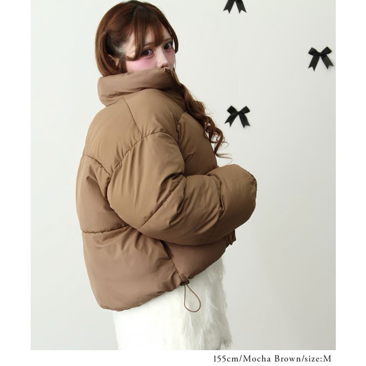 中綿ショート丈ダウンジャケット【コート】 韓国 夢展望 | 夢展望 | 詳細画像3 