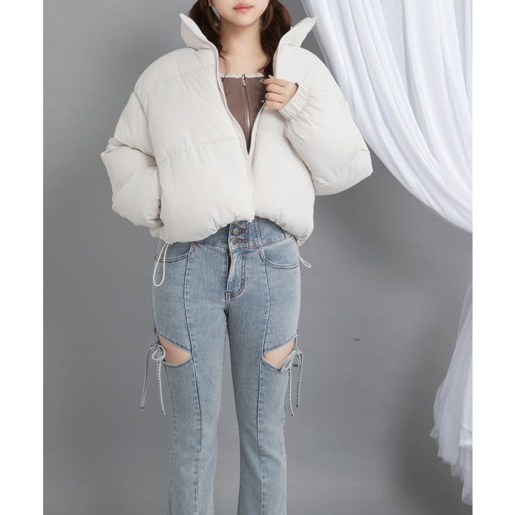 中綿ショート丈ダウンジャケット【コート】 韓国 夢展望 | 夢展望 | 詳細画像6 