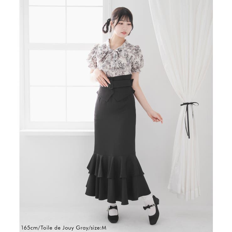 選べる柄シンプルボウタイシャツブラウス 量産型 地雷系 夢展望 RS | 夢展望 | 詳細画像9 