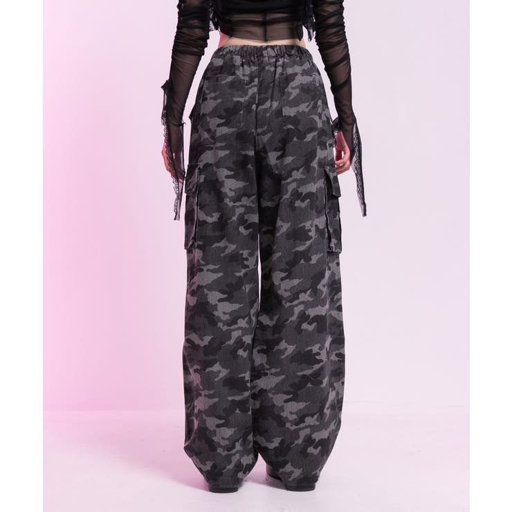 ピンクレオパードor迷彩ゆるギャルパンツ 韓国 夢展望 | 夢展望 | 詳細画像14 