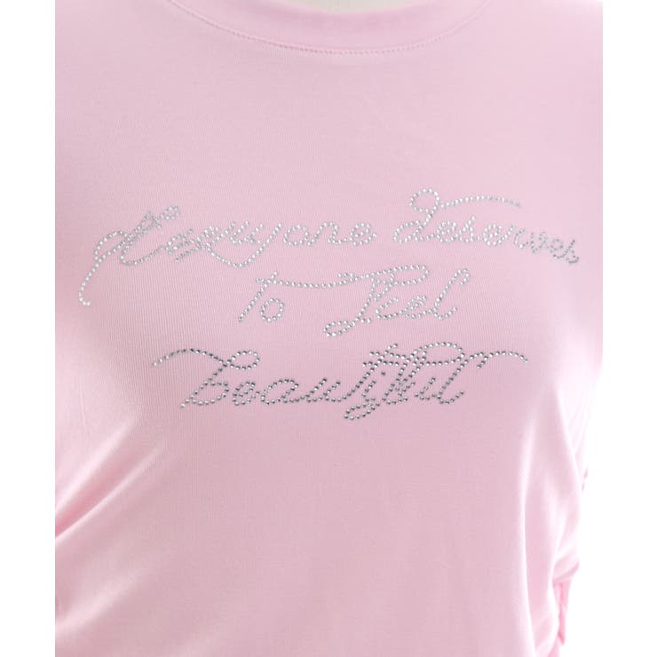 ロゴビジュー半袖カットソー 韓国 夢展望 | 夢展望 | 詳細画像21 