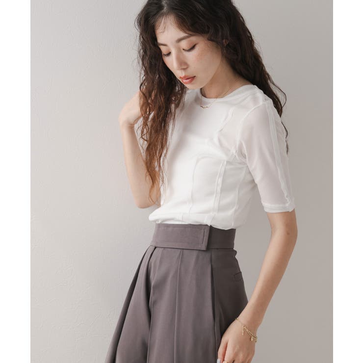 シアーアメスリタンクトップスセット【2点セット】 韓国 夢展望 | 夢展望 | 詳細画像5 