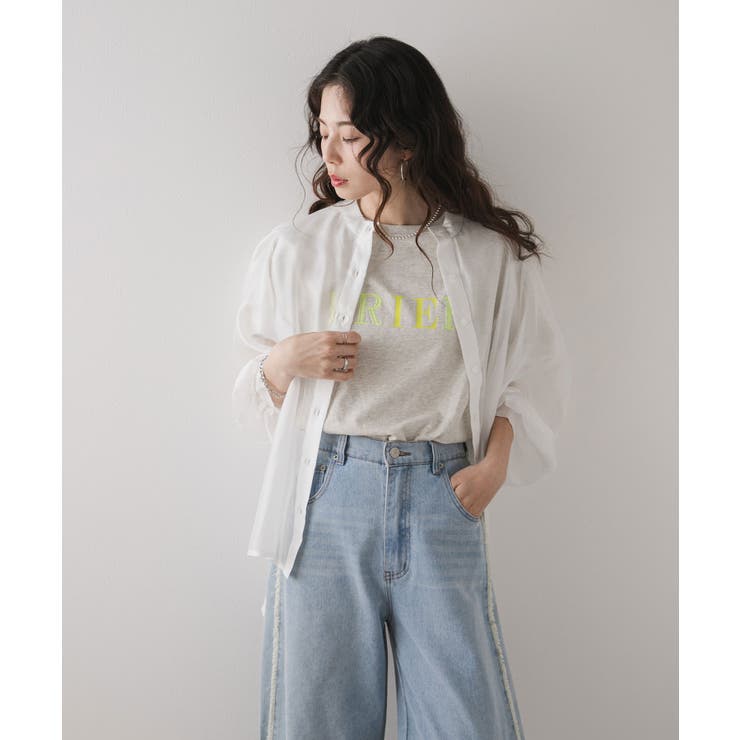 バンドカラーパフシアーシャツ 韓国 夢展望 | 夢展望 | 詳細画像6 