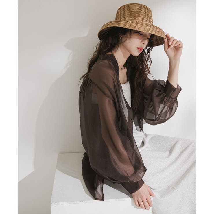 バンドカラーパフシアーシャツ 韓国 夢展望 | 夢展望 | 詳細画像24 