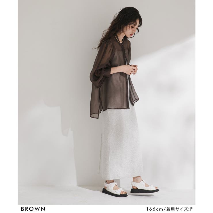 バンドカラーパフシアーシャツ 韓国 夢展望 | 夢展望 | 詳細画像25 