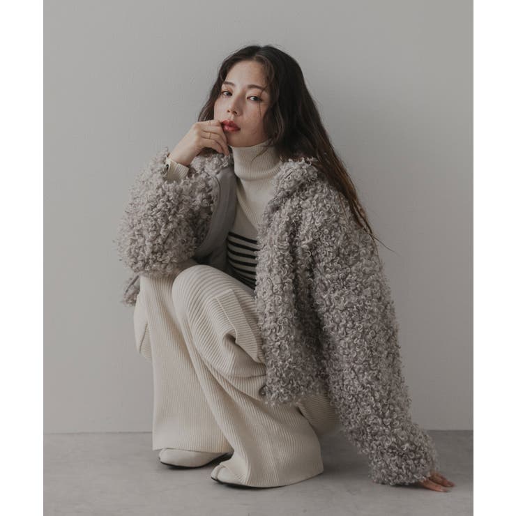 プードルファーショートーコート 韓国 夢展望 | 夢展望 | 詳細画像6 
