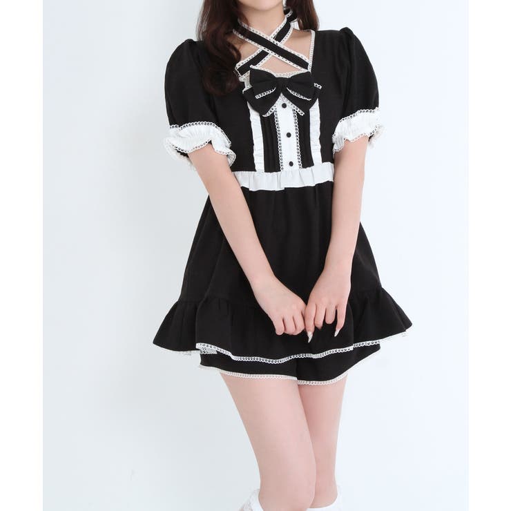 フロントクロスセットアップ 量産型 地雷系 夢展望 | DearMyLove | 詳細画像5 