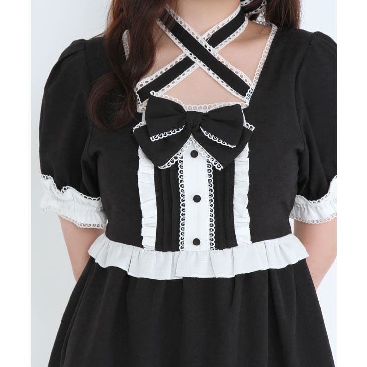 フロントクロスセットアップ 量産型 地雷系 夢展望 | DearMyLove | 詳細画像7 