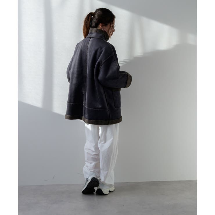 フェイクムートンスタンドジャケット 韓国 夢展望 | 夢展望 | 詳細画像14 