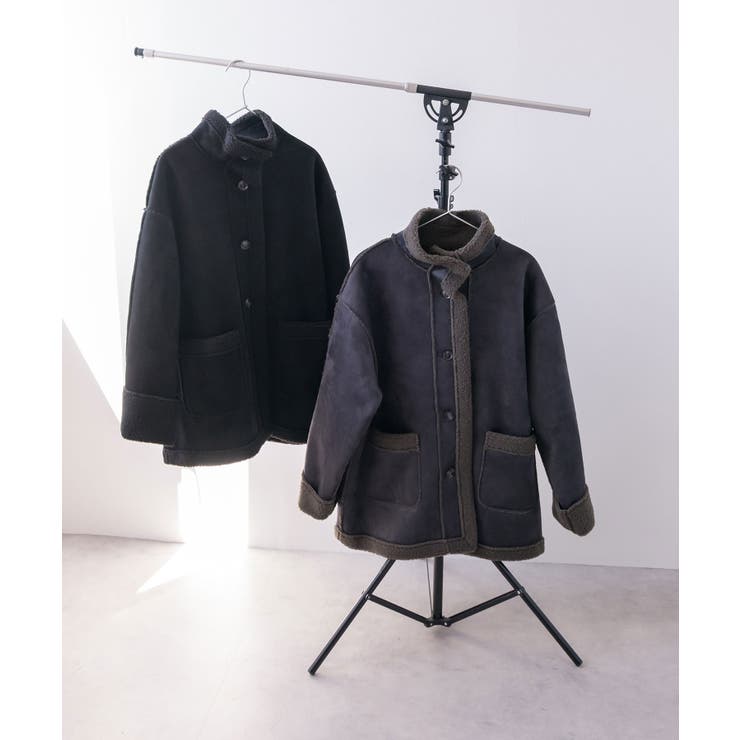 フェイクムートンスタンドジャケット 韓国 夢展望 | 夢展望 | 詳細画像15 