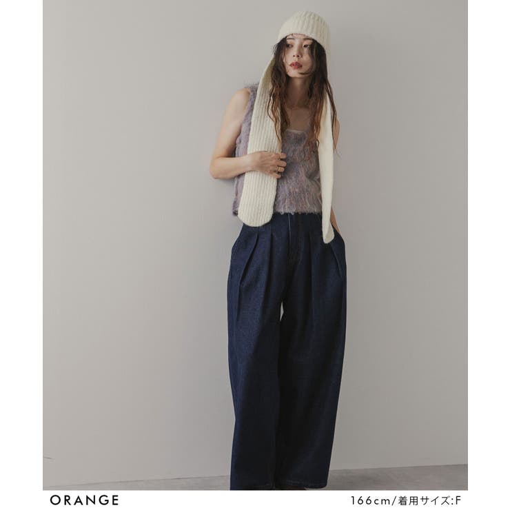 ミックスシャギーニットビスチェ 韓国 夢展望 | 夢展望 | 詳細画像14 