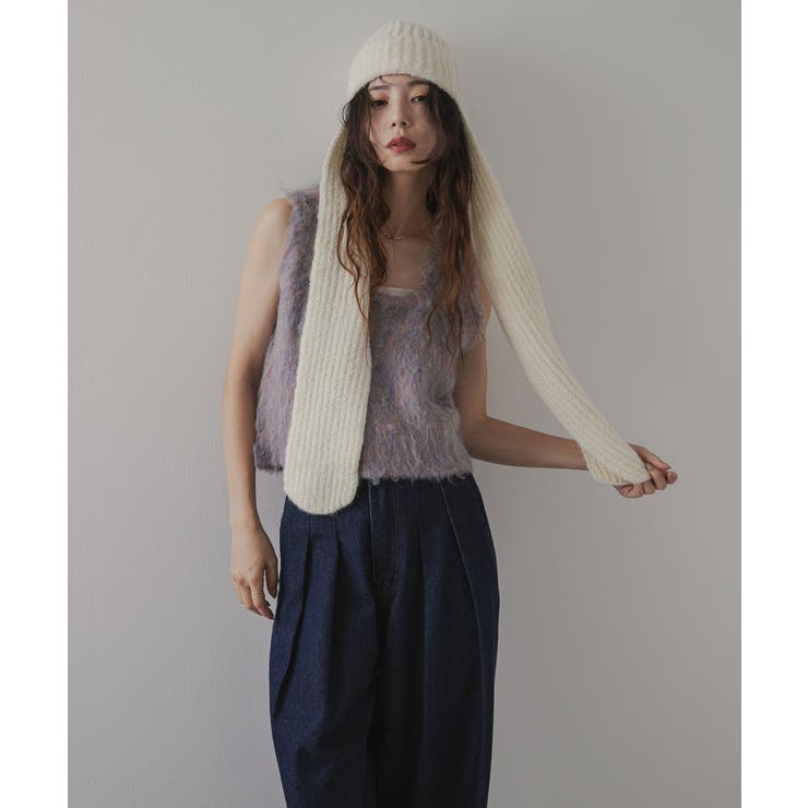 ミックスシャギーニットビスチェ 韓国 夢展望 | 夢展望 | 詳細画像16 