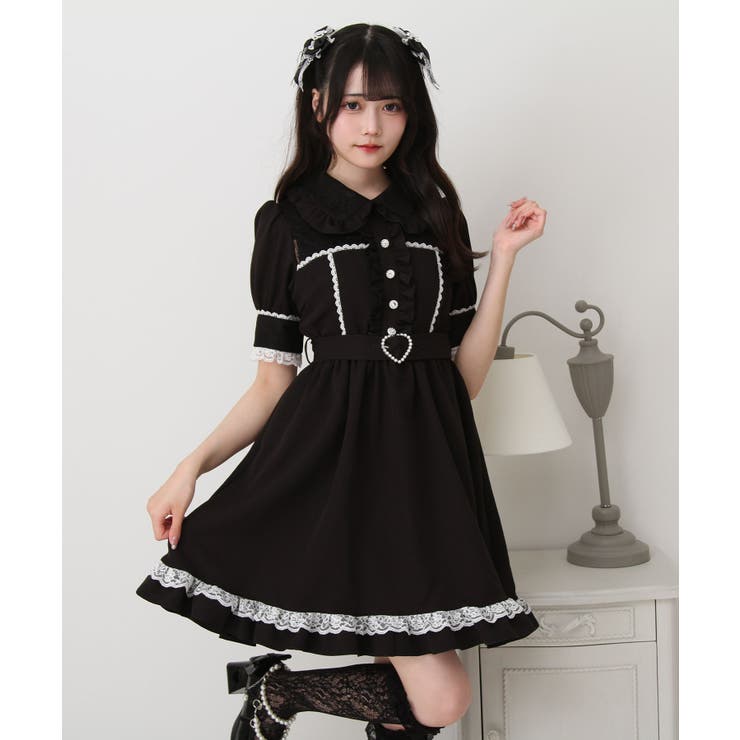 【美品✨】定価 50,000円❤️シビラ✨サイズM✨ワンピース✨日本製 Sybilla(シビラ) ワンピース サイズM レディース美品 - 黒