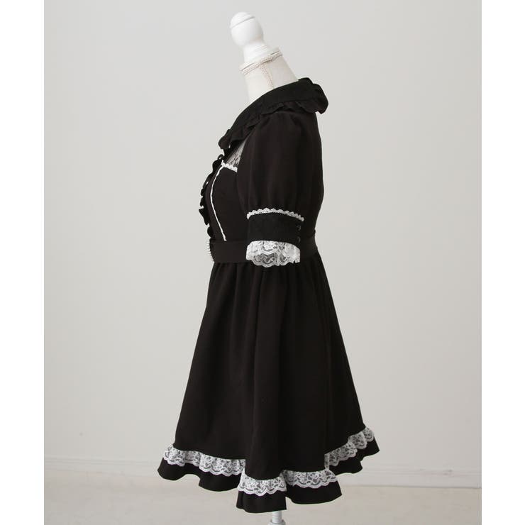 キラキラビジューレース重ねワンピース 量産型 地雷系 夢展望 | DearMyLove | 詳細画像21 