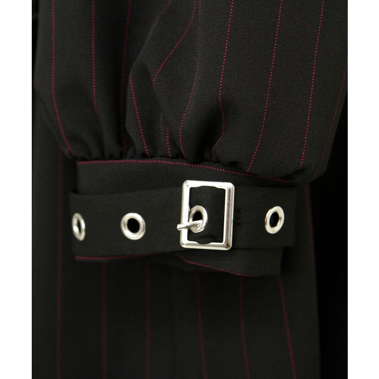 角襟十字架スタッズベルトティアードワンピース 量産型 地雷系 夢展望 | DearMyLove | 詳細画像27