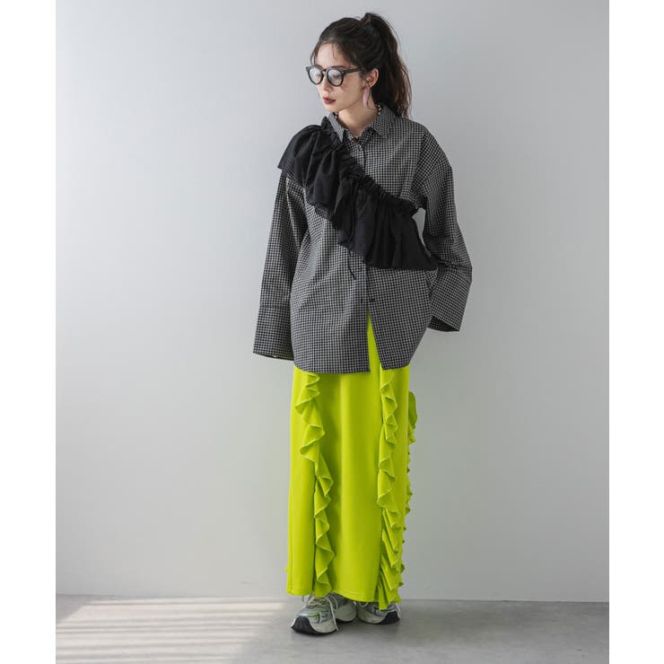 ビックカフスチェックシャツ 韓国 夢展望 | 夢展望 | 詳細画像13 