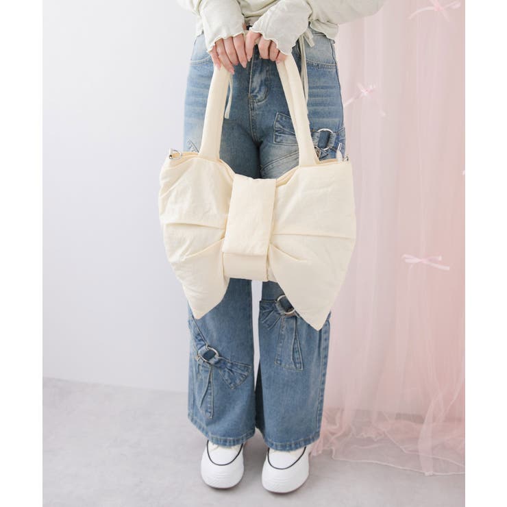 2wayリボントートバッグ 量産型 地雷系 夢展望 | DearMyLove | 詳細画像3 