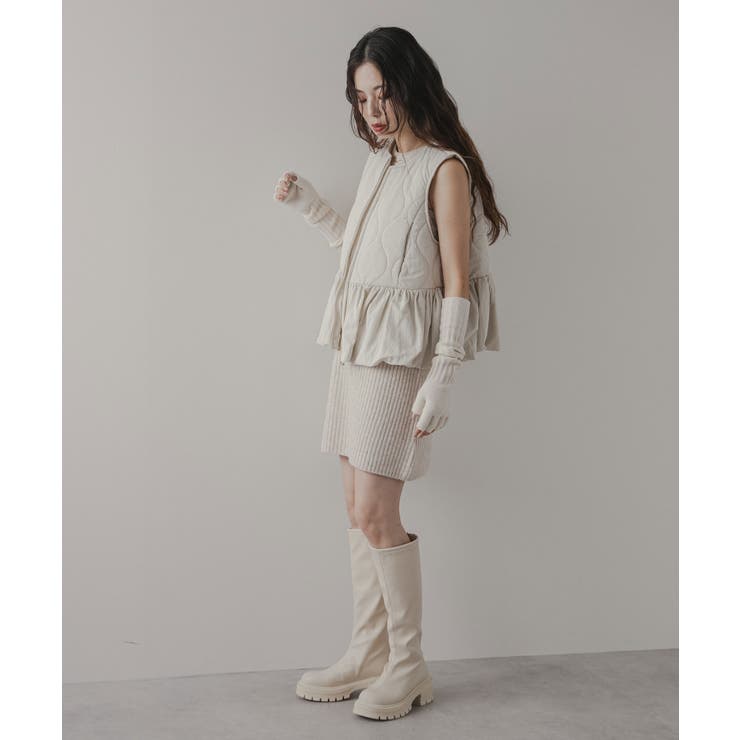 フレアキルティングベスト 韓国 夢展望 | 夢展望 | 詳細画像10 