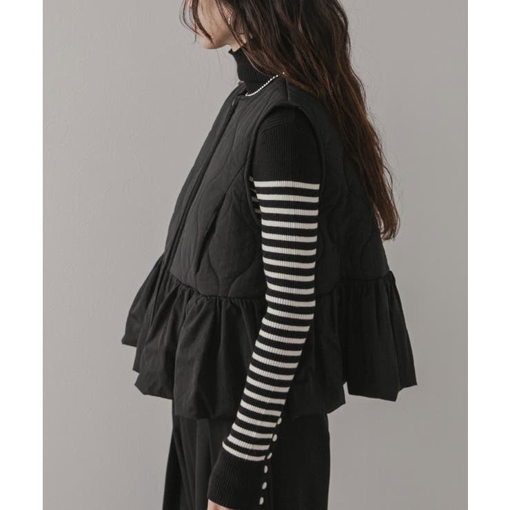 フレアキルティングベスト 韓国 夢展望 | 夢展望 | 詳細画像25 