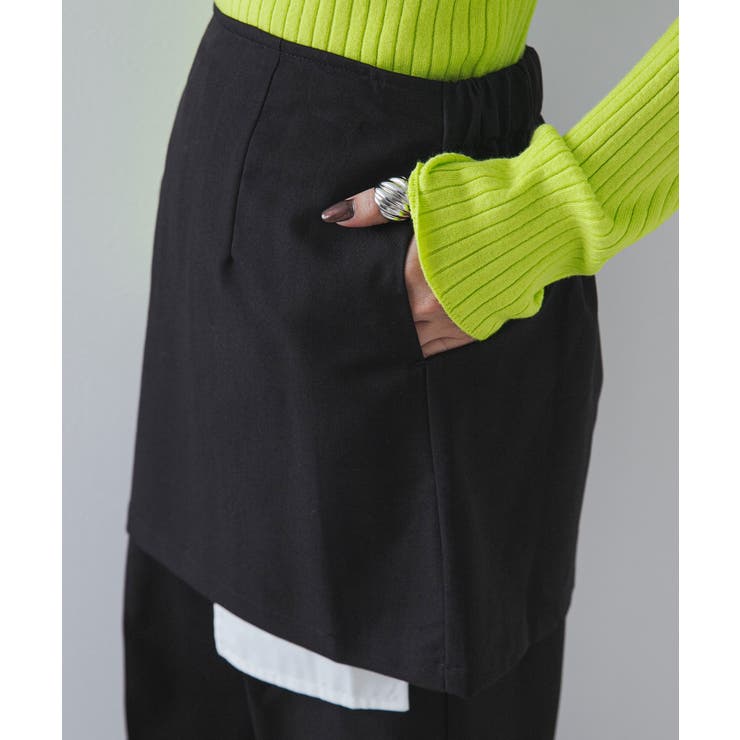 ポケットデザインパンツスカートセット 韓国 夢展望 | 夢展望 | 詳細画像34 