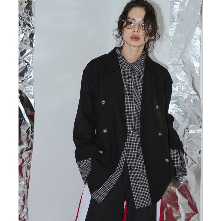 ダブルテーラードジャケット 韓国 夢展望 | 夢展望 | 詳細画像19 