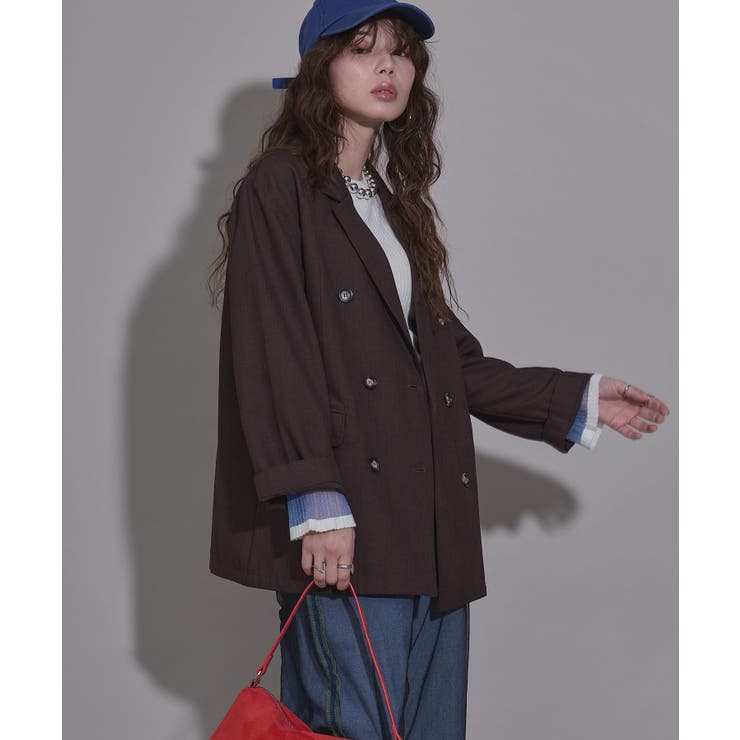 ダブルテーラードジャケット 韓国 夢展望 | 夢展望 | 詳細画像40 