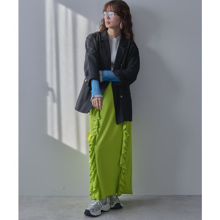 ポンチフリルナロースカート 韓国 夢展望 | 夢展望 | 詳細画像11 