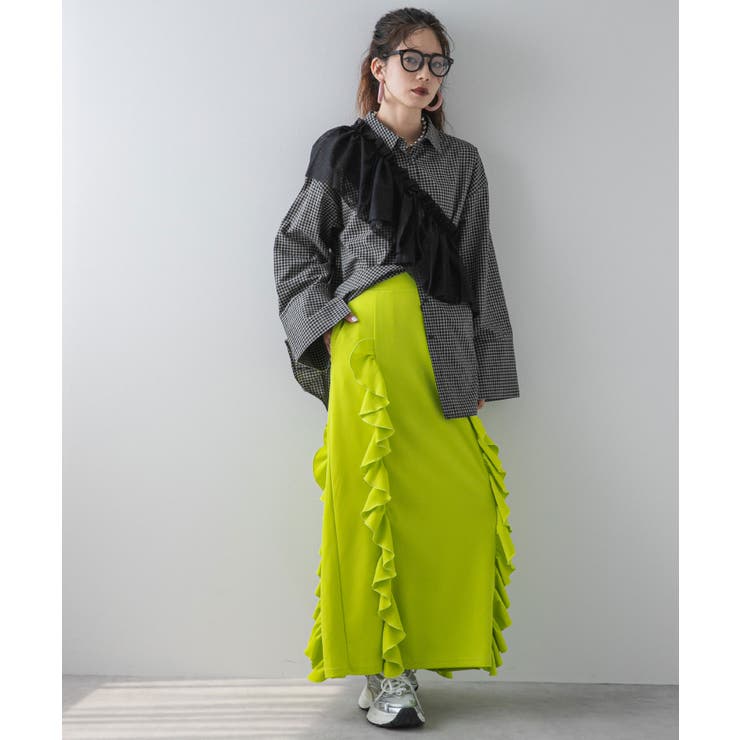 ポンチフリルナロースカート 韓国 夢展望 | 夢展望 | 詳細画像33 