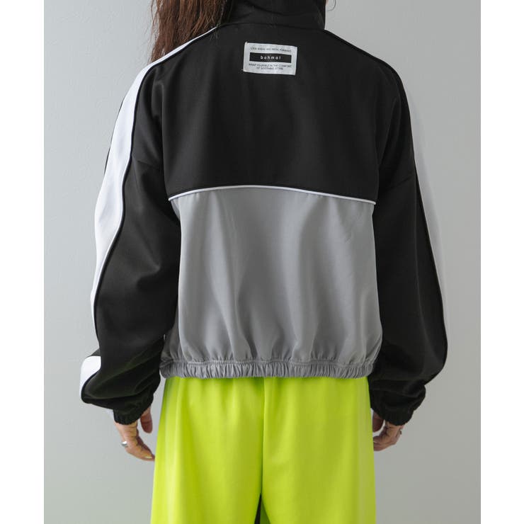 【ユニセックス】配色カラージャージトラックジャケット 韓国 夢展望 | 夢展望 | 詳細画像16 