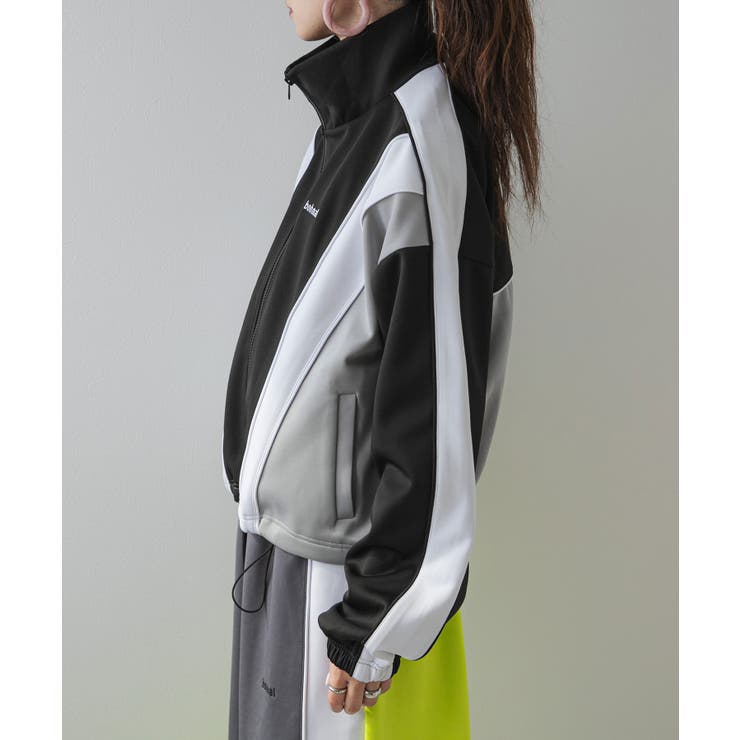 【ユニセックス】配色カラージャージトラックジャケット 韓国 夢展望 | 夢展望 | 詳細画像17 